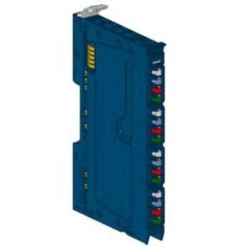 RSTi-EP Analog Input, 4 Channels Voltage/Current 16 Bits with Diagnostics 2, 3, or 4 Wire